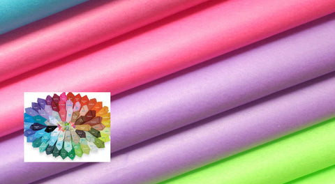 Colored tissue paper