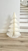 Extra Large Paper Honeycomb Christmas Tree - 25.5” (65cm) Holiday Party Decoration for Home, Office, Classroom, event decor, gift, wedding