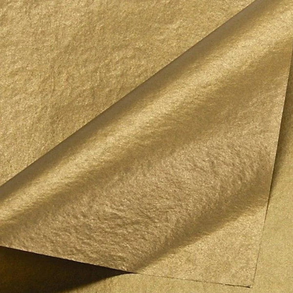 Glick Publishing - Gold Metallic Tissue Paper #TP006