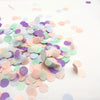Blush, lilac, mint and light blue pastel color paper confetti | mermaid party Biodegradable confetti for wedding, birthday, baby shower