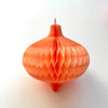Mini paper baubles honeycomb decorations - 3 PSC Fall decor autumn paper decorations fall baby shower decorations mustard, peach, coral Mini baubles 8cm