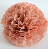 physical Neutral paper pom poms set | Paper flowers set of 20 | Rustic wedding decorations | fall baby shower, bridal shower, birthday decorations Decopompoms