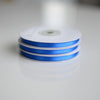 physical Parade Blue double sided satin ribbon full roll 25m 6 /12 mm royal blue Gift Wrap ribbon bright blue Ribbon Gift Ribbon Decoration Wrapping Decopompoms