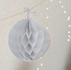 physical Shades of Grey tissue paper honeycomb party decoration ball set 3 boho Gray wedding decor set fall house warming gift birthday party decor Decopompoms