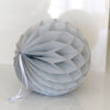 physical Shades of Grey tissue paper honeycomb party decoration ball set 3 boho Gray wedding decor set fall house warming gift birthday party decor Decopompoms