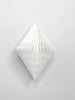 physical White Paper honeycomb ornaments decorations | paper baubles | white Christmas decor | various shapes | centrepieces Decopompoms