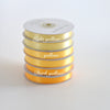 ribbon Yellow double sided satin ribbon 6mm / 10mm 25 meters full roll high quality Lemon Gift wrap, crafts, decorations, sewing Active Restock requests: 0 decopompoms