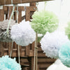 Etra large paper pom poms 4 PSC 49cm /19” custom colours paper flower set Baby shower rustic wedding birthday party decorations garden party