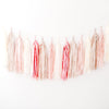 Rose Gold & Champagne Paper Tassel Garland - Wedding Decorations, Birthday Bunting, Pink Banner, Baby Shower Backdrop, Photo Wall Decor