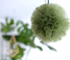 Olive green tulle pom poms party decorations, moss green Large tulle balls, wedding, birthday party, centrepiece, boho party decor