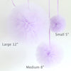Dusty green Tulle Pom Poms 4 size available, sage green wedding decorations , baby shower, nursery, room decor, summer party decorations