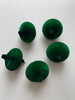 Holiday Green Mini Honeycomb Baubles – Set of 5 Paper Christmas Ornaments, Eco-Friendly Tree Decor, Festive Home & Party Decorations