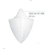 Paper honeycomb ornaments decorations paper baubles white Christmas ornaments decor various shapes paper centrepieces photo backdrops