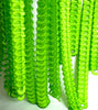 Citrus Green Classic tissue Paper honeycomb Garland 360cm/11.8ft wedding, birthday, baby shower decor Reusable Party Streamers