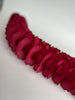 Burgundy Tissue Paper Honeycomb Garland - 11.8ft (360cm) Reusable, Eco-Friendly Party Decoration for Weddings, Birthdays, Baby Showers
