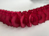 Burgundy Tissue Paper Honeycomb Garland - 11.8ft (360cm) Reusable, Eco-Friendly Party Decoration for Weddings, Birthdays, Baby Showers