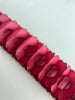 Burgundy Tissue Paper Honeycomb Garland - 11.8ft (360cm) Reusable, Eco-Friendly Party Decoration for Weddings, Birthdays, Baby Showers