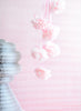 Supermini Paper Pom poms set - paper flower mobile, Wedding pom poms, nursery decor, baby shower decor, customisable colours, eco friendly