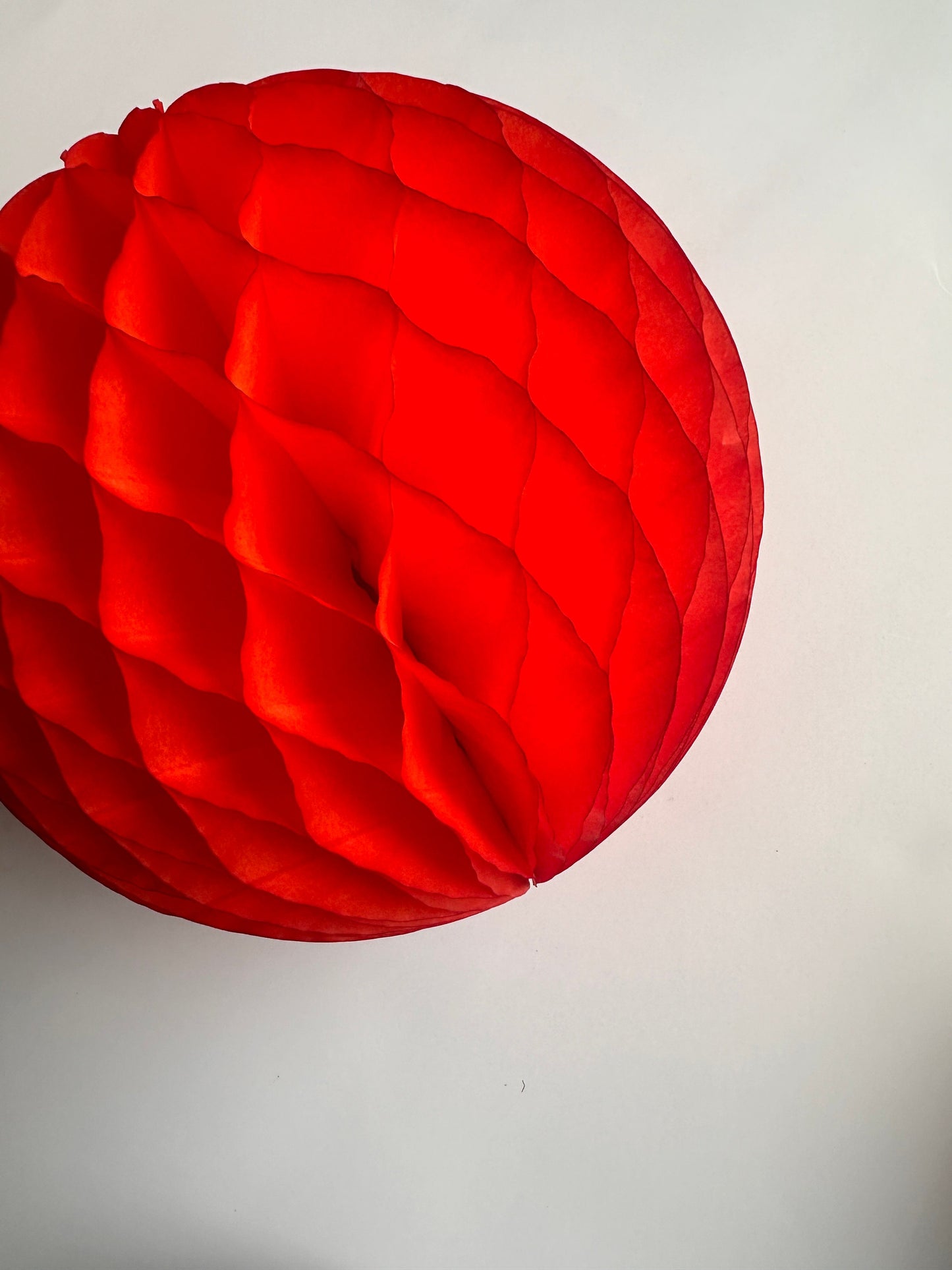 Orange paper honeycomb ball party decorations Autumn fall home wedding baby shower bridal shower birthday party halloween decor
