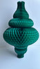 Huge Teal Paper Honeycomb Ornaments 67cm (26