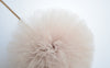 Tan Tulle Pom Pom party decorations various sizes neutral wedding baby shower nursery room birthday party summer tea party decorations