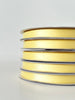 Light yellow double sided satin ribbon 6mm / 12mm high quality Gift wrap craft Christmas Ribbon Decorative Balloon pale yellow baby mais