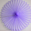 Huge lavender paper Fan 67cm / 26