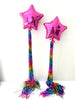 rainbow balloon tassel tail Metallic fringe tail Wedding party decor baby shower gift Birthdays, Weddings, Decorations, Party Decor