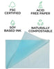 Luxury tissue paper sheets white 20/30/50 sheets high quality, biodegradable, Acid free for gift wrap, crafts, retail paper 20x30 inch size