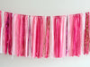 Pinks and shimmery silver Fringe Tassel Garland – Reusable Party Decor for Birthdays, Baby Showers, Weddings & Bachelorette Parties