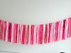 Pinks and shimmery silver Fringe Tassel Garland – Reusable Party Decor for Birthdays, Baby Showers, Weddings & Bachelorette Parties