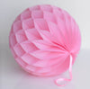 Baby Pink Tissue Paper Honeycomb Ball – Eco-Friendly Party Decorations for Baby Showers, Weddings, Birthdays & Nursery Decor