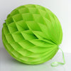 Citrus green paper honeycomb ball party decoration lime green wedding Birthday party baby shower decor gift eco friendly event decor