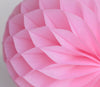 Baby Pink Tissue Paper Honeycomb Ball – Eco-Friendly Party Decorations for Baby Showers, Weddings, Birthdays & Nursery Decor