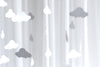 CLOUD / star / heart PAPER GARLAND - Stitched Paper Nursery Birthday Baptism Children party Decor Photo Prop wedding backdrop