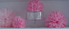 Dusty pink paper pom pom party decorations dusky pink wedding paper flowers, baby shower, bridal shower, birthday party decor eco friendly