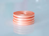 Peach double sided satin ribbon High quality 12mm / 6mm for Gifts Wrap, Wedding, Decoration, Party, Sewing bows Light apricot