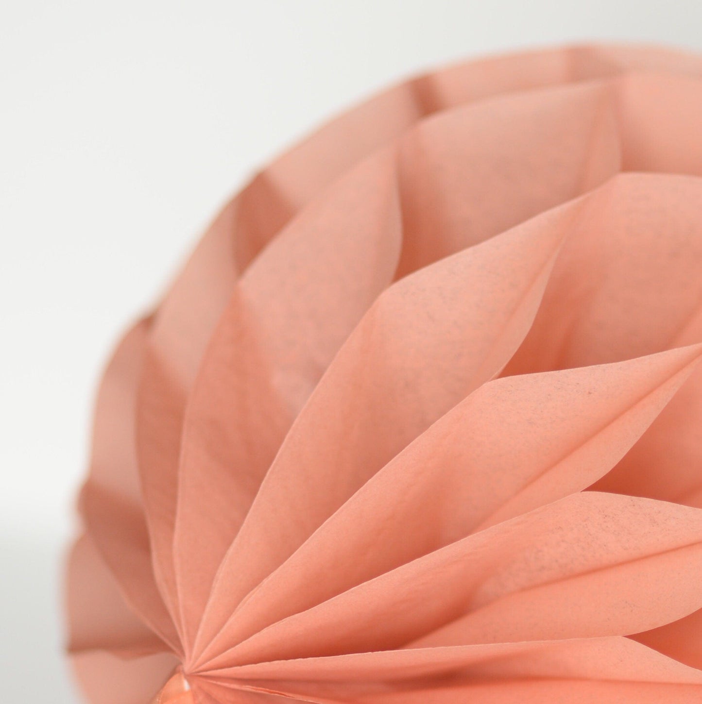 Dusty blue, terracotta and taupe honeycomb ball | Tissue paper pompoms | Boy baby shower decor | Honeycomb garland - Decopompoms