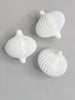 Paper honeycomb ornaments decorations | paper baubles | white Christmas decor | various shapes | centrepieces - Decopompoms
