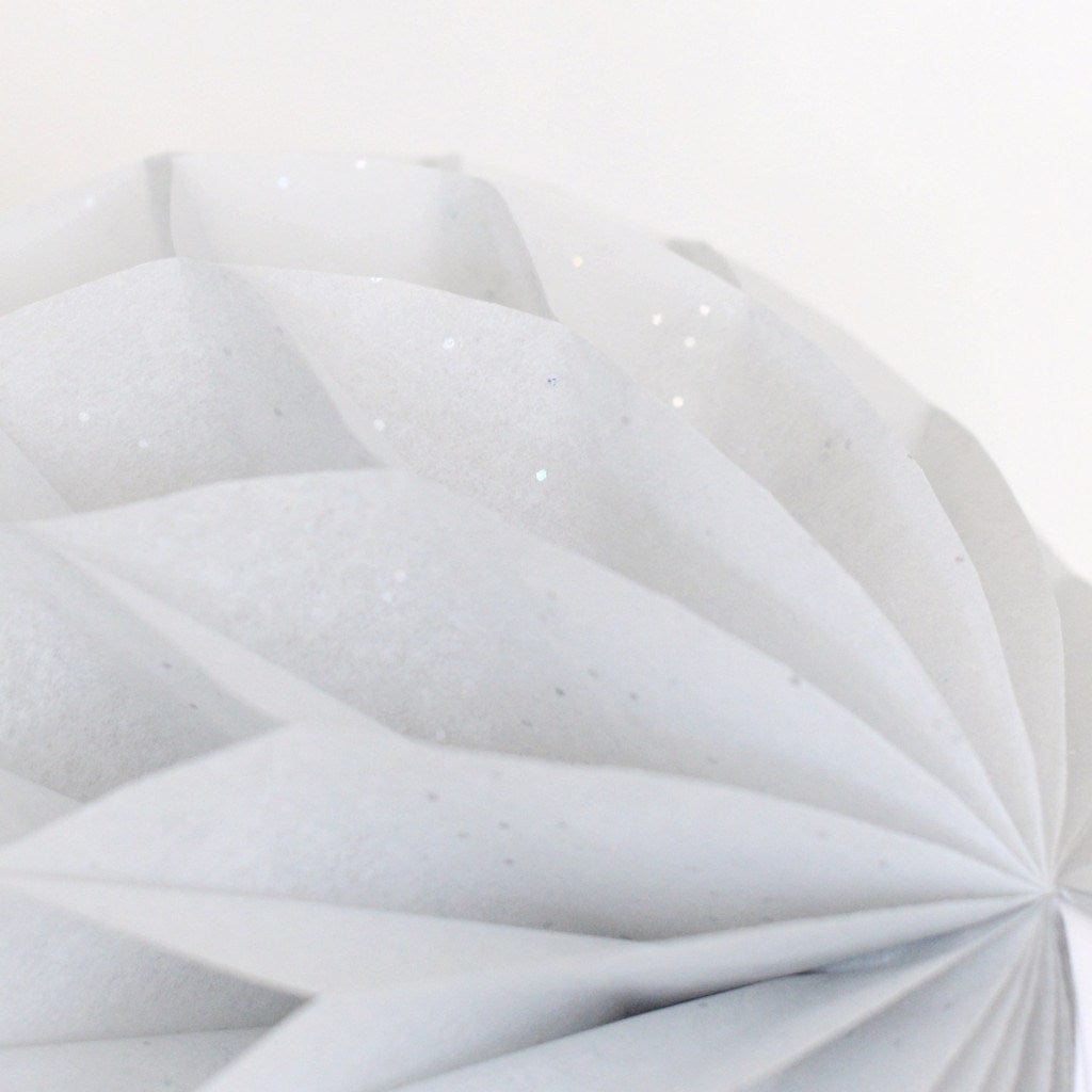 Gemstone Granite paper honeycomb - hanging party decorations - Decopompoms