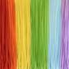 Handmade Rainbow Party Streamers – Ready to Hang | Multiple Sizes Available