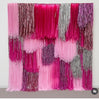 Pink Shimmer Fringe Backdrop – Photo Wall & Party Decoration