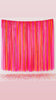 Pink Gold Fringe Curtain Backdrop | Party Streamers | Photo Booth Decor | 4–10 ft