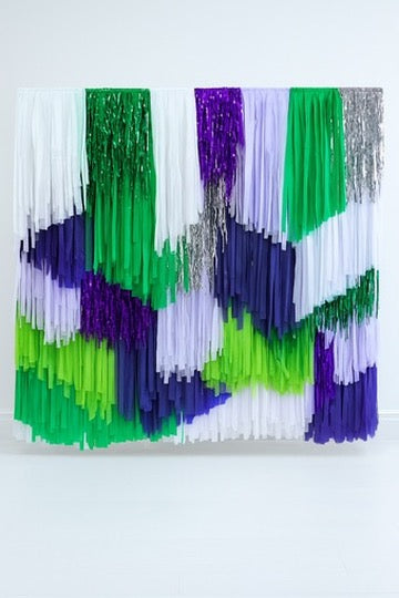 Buzz Lightyear Fringe Backdrop – Space Party Streamer Wall