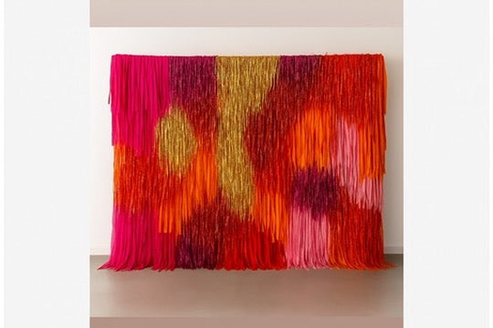 Custom Colour Fringe Backdrop Wall | Streamer Photo Backdrop | Event Decoration