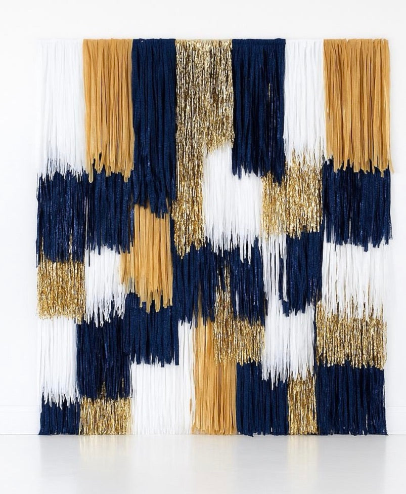 Custom Colour Fringe Backdrop Wall | Streamer Photo Backdrop | Event Decoration