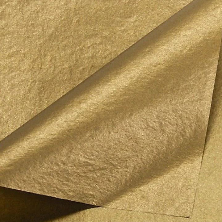 metallic tissue paper 10 Metallic Gold Tissue Paper Sheets | Gift Wrap Paper in Metallic Gold, Size 56 x 76cm (19"x28") - Perfect for Gifting and Crafting 10 Metallic Gold Tissue Paper Sheets decopompoms