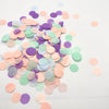 physical Blush, lilac, mint and light blue pastel color paper confetti | mermaid party Biodegradable confetti for wedding , birthday, baby shower Decopompoms