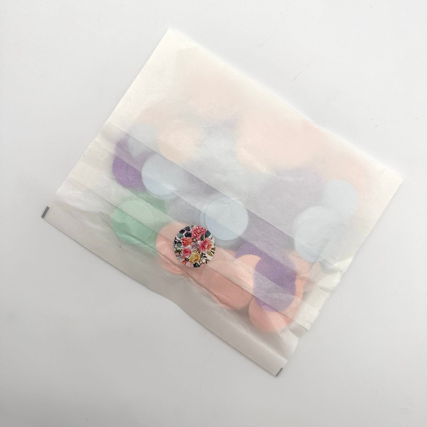Blush, lilac, mint and light blue pastel color paper confetti | mermaid party Biodegradable confetti for wedding, birthday, baby shower