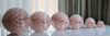 physical Blush pink paper honeycomb ball | pastel pink birthday party decor | Cotton Candy Decopompoms